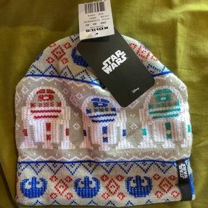 R2D2 Holiday Winter Christmas Sweater Beanie